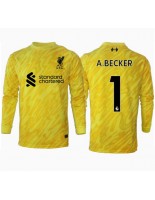 Moške Nogometnih dresov Liverpool Alisson Becker #1 Vratar Tretji 2024-25 Dolgi rokavi